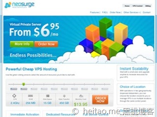 NeoSurge – 弗里蒙/芝加哥 128M XEN架构年付20刀