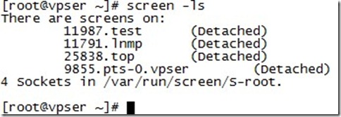【VPS教程】SSH远程会话管理工具 – screen使用教程
